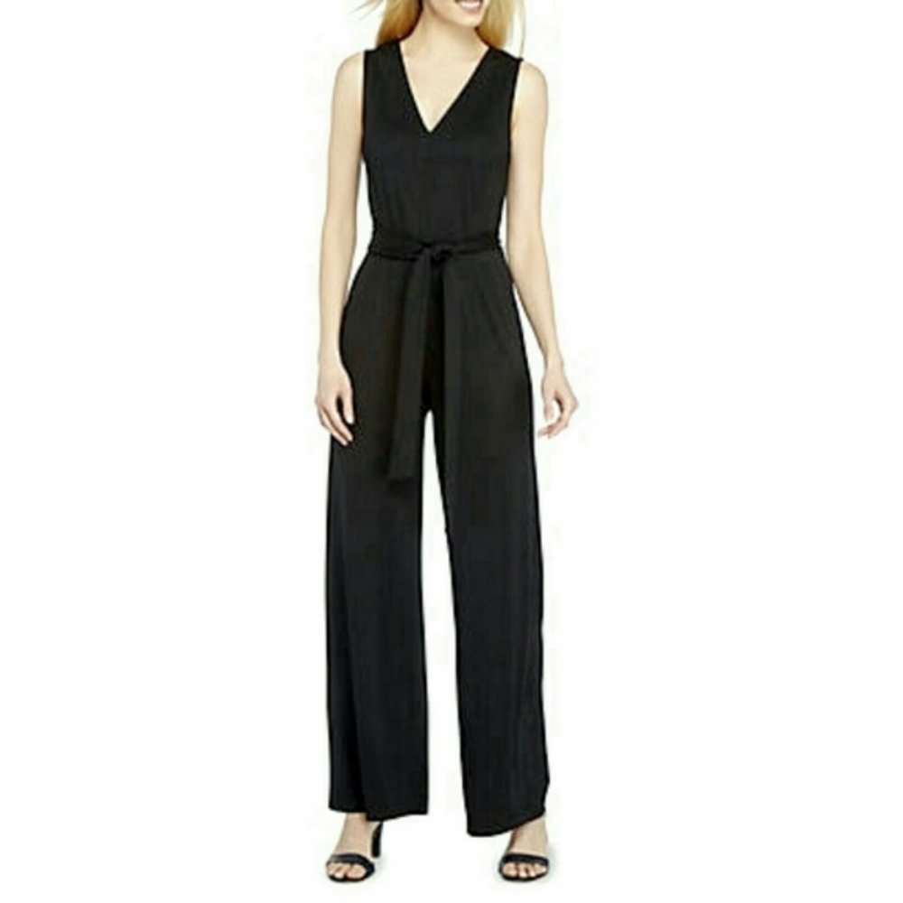 The Limited | Black Ponte Jumpsuit